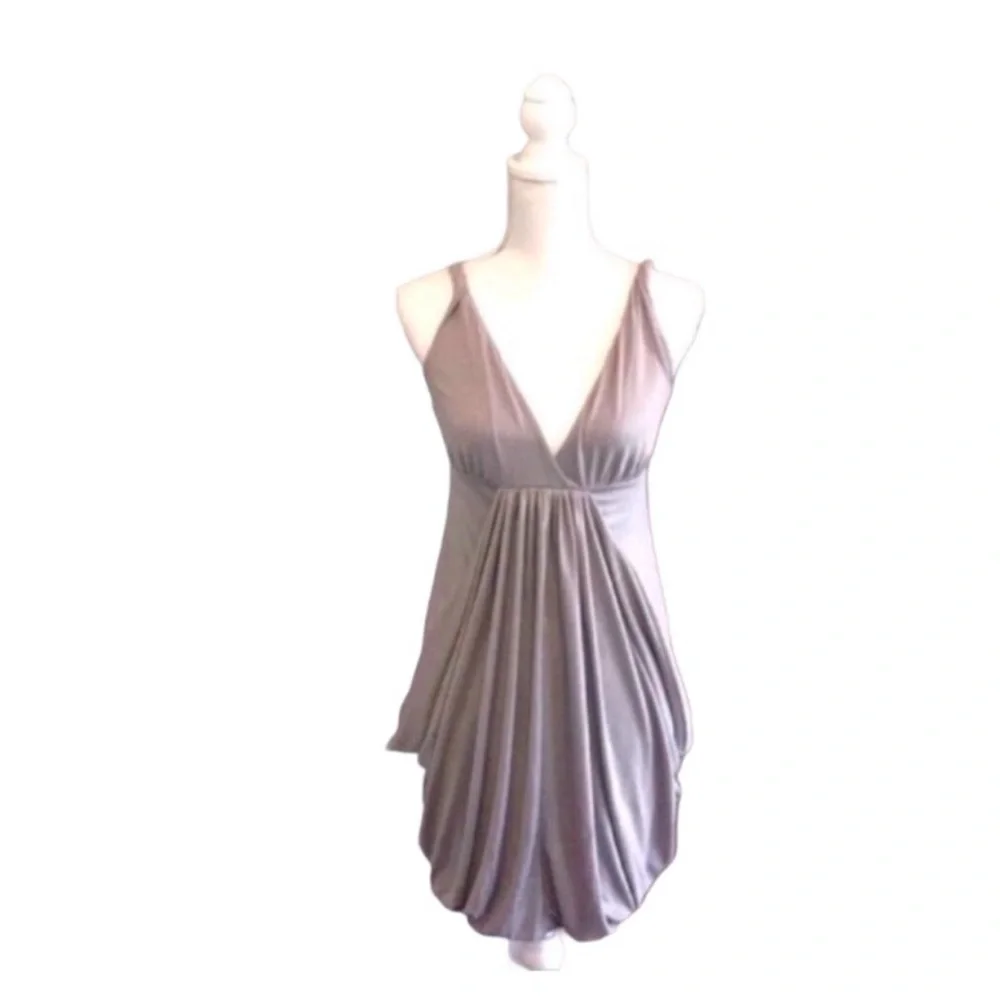 Gorgeous silver Bebe dress - Picture 3 of 6